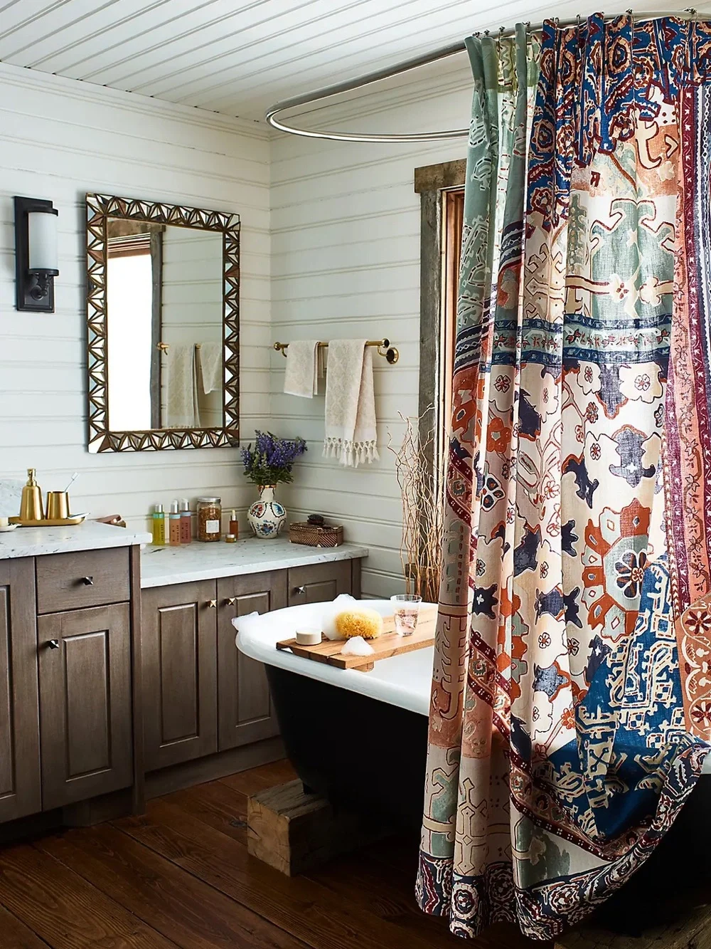 Anthropologie Rissa Shower Curtain